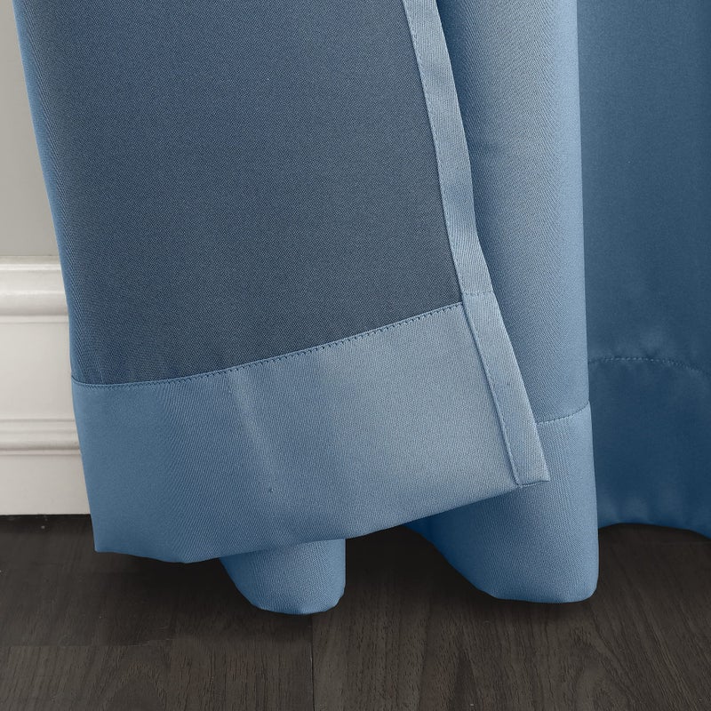 Sun Zero Barrow Energy Efficient Rod Pocket Curtain Panel Pair - Image 3